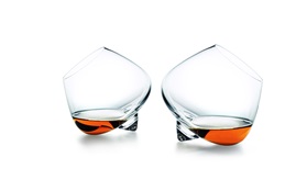 Cognac glass liqueur frontview fuction